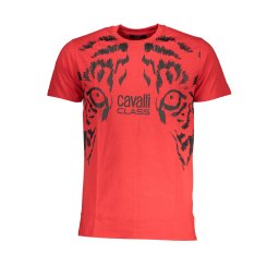 Tricou bărbătesc CAVALLI CLASS cu mânecă scurtă