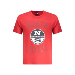 Tricou NORTH SAILS roșu pentru bărbați