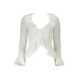 Bluză albă din dantelă Desigual