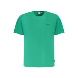 Tricou verde cu mânecă scurtă PEPE JEANS