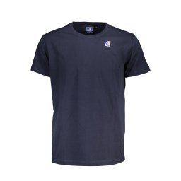 Tricou bărbătesc cu mânecă scurtă K-WAY albastru