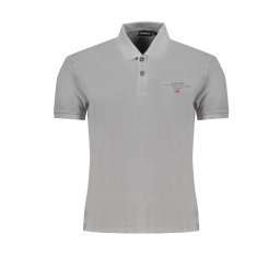 Tricou polo gri pentru bărbați Napapijri