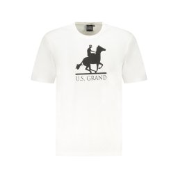 Tricou alb bărbătesc US Grand