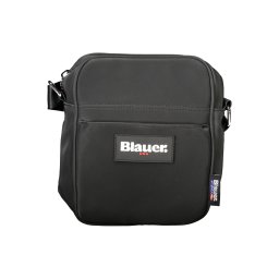 Geantă de umăr Blauer pentru bărbați, neagră