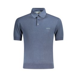 Pulover albastru pentru bărbați GUESS JEANS