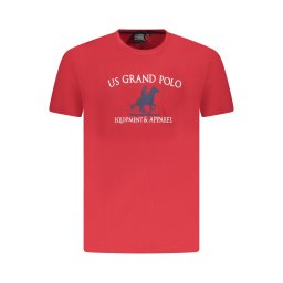 Tricou polo bărbătesc US Grand roșu