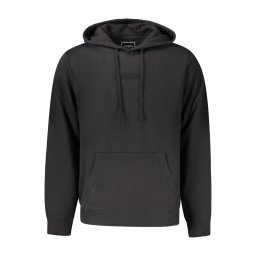 Hanorac negru pentru bărbați GUESS JEANS