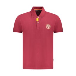Tricou polo pentru bărbați Napapijri roșu
