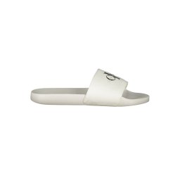 Papuci albi pentru bărbați Calvin Klein