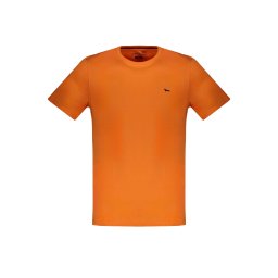 Tricou bărbătesc portocaliu cu mânecă scurtă