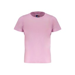 Tricou roz cu mânecă scurtă pentru fete