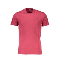 Tricou roșu cu mânecă scurtă pentru bărbați