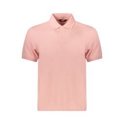 Tricou polo roz pentru bărbați K-WAY