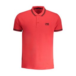 Tricou polo bărbătesc Cavalli Class roșu