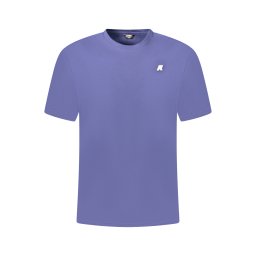 Tricou bărbătesc cu mânecă scurtă K-WAY albastru