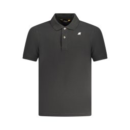 Tricou polo negru pentru bărbați K-WAY
