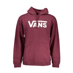 Hanorac VANS roșu pentru bărbați, fără fermoar