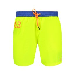Pantaloni scurți de baie galbeni pentru bărbați