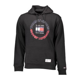Hanorac negru Tommy Hilfiger