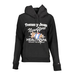Hanorac negru Tommy Hilfiger