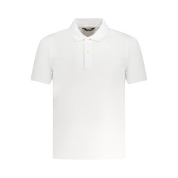 Tricou polo alb pentru bărbați K-WAY