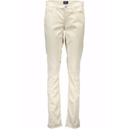 Pantaloni bej pentru femei GANT