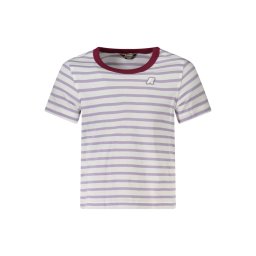 Tricou cu mânecă scurtă și dungi pentru fete