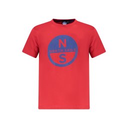 Tricou pentru copii NORTH SAILS roșu