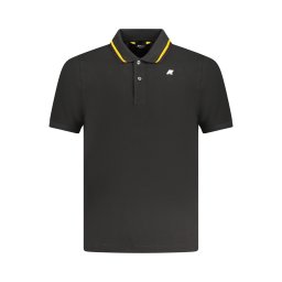 Tricou polo negru pentru bărbați K-WAY