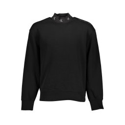 Hanorac negru cu fermoar Calvin Klein