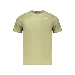 Tricou bărbătesc K-WAY cu mânecă scurtă, verde