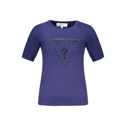 Pulover albastru pentru femei GUESS JEANS