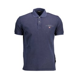 Tricou polo albastru Napapijri pentru bărbați