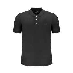 Tricou polo negru pentru bărbați Gian Marco Venturi