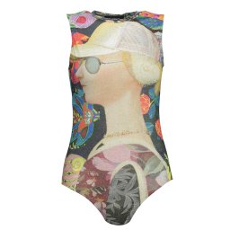 DESIGUAL BODY A TANK TOP WOMAN GREEN
