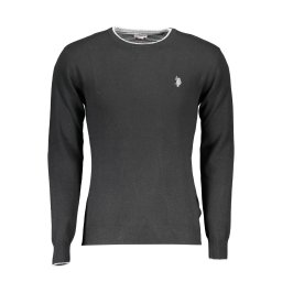 Pulover negru bărbătesc US Polo