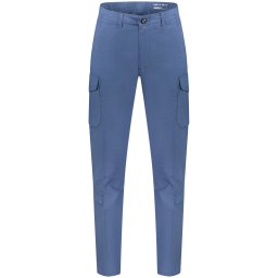 Pantaloni bărbătești albaștri cu buzunar