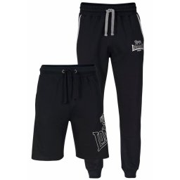 LONSDALE Pantaloni gri / negru