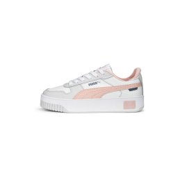 PUMA Sneaker low 'Carina' gri deschis / roz / alb