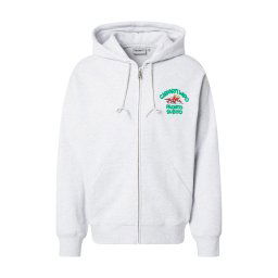 Carhartt WIP Hanorac 'Pronto' galben / gri amestecat / verde limetă / roșu