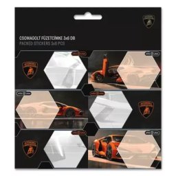 Lamborghini: Etichete caiet - set 3 x 6 bucăți