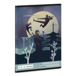 Ninjas în întuneric: Caiet dictando - A/5