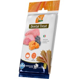 N&D Pumpkin Lamb & Blueberry Dental Treat, Medium & Maxi (7 buc baton de mestecat) 100 g