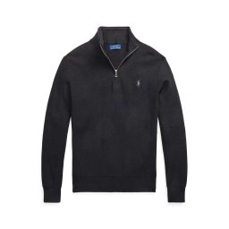 POLO RALPH LAUREN Pulover Ls Hz-Long Sleeve 710932304505 001 black