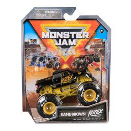 MONSTER JAM MASINUTA METALICA KANE BROWN K-REX SCARA 1 LA 64 SuperHeroes ToysZone