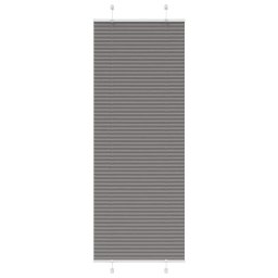 Jaluza plisata Antracit 75x200 cm Latime tesatura 74,4 cm GartenMobel Dekor