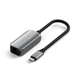 Adaptor Ethernet USB-C 2.5Gb Satechi pentru MacBook Pro, MacBook Air, iPad Pro, iPhone 15 si alte dispozitive USB-C