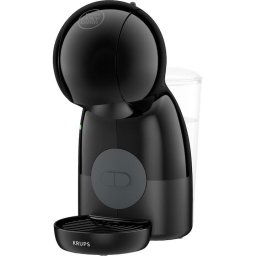 Espressor cu capsule Krups NESCAFÉ® Dolce Gusto Piccolo XS KP1A3B31, 1600W, 15 bari, functie eco, capacitate rezervor 0.8L, Negru-Gri