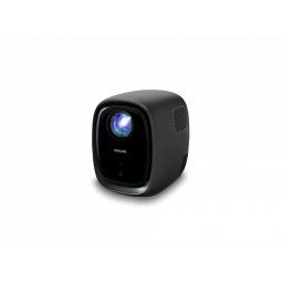Videoproiector Philips NeoPix 130C Smart, HD 1280x720, 130 ANSI lumen, Wi-Fi, HDMI, USB, Difuzoare 2x 5W, Negru
