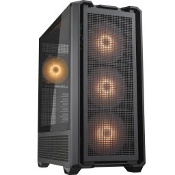 Carcasa Carcasa MX600 RGB, Fara sursa, Negru